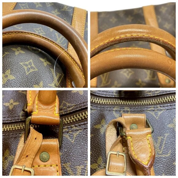 LOUIS VUITTON Keepall Bandouliere 50 Monogram - Boston Bag 615-080125 - Picture 7 of 14